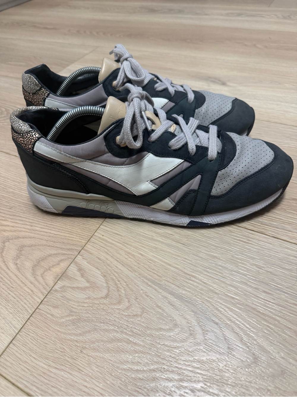 DIADORA MENS N9000 ITALIA SHOES 'PALOMA GREY SIZE 12